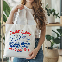 Rhode Island Marine Life Art for Nature Lovers Tote Bag