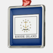 Rhode Island Metalen Ornament (Links)