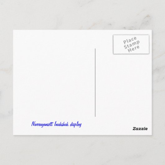 Rhode Island, Narragansett Afbeelding Briefkaart (Achterkant)