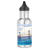 Rhode Island Newport bridge waterfles Waterfles (Links)