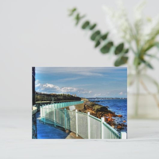 Rhode Island, Newport Cliff Walk - Briefkaart (Staand voorkant)