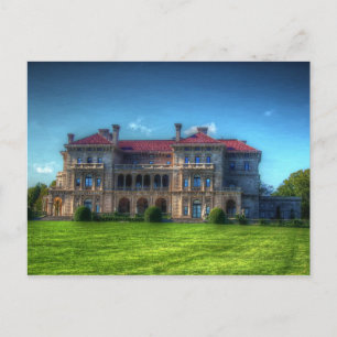 Rhode Island, Newport Mansion afbeelding Briefkaart