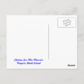 Rhode Island, Newport Mansions afbeelding Briefkaart (Achterkant)