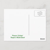 Rhode Island, Newport Mansions - Briefkaart (Achterkant)
