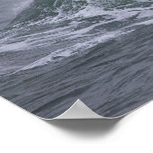 Rhode Island Oceaan Golven Poster (Hoek)