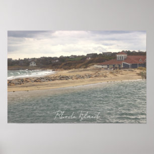 Rhode Island Oceaan Waterscape Poster