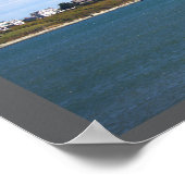 Rhode Island Oceaan Waterscape Poster (Hoek)