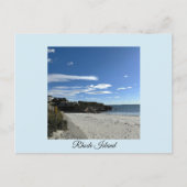 Rhode Island Ocean Cliffside Postcard Briefkaart (Voorkant)