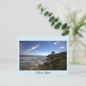 Rhode Island Ocean Cliffside Postcard Briefkaart (Staand voorkant)
