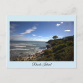 Rhode Island Ocean Cliffside Postcard Briefkaart (Voorkant)