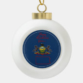 Rhode Island - "Ocean State Elegance" Ornament (Voorkant)