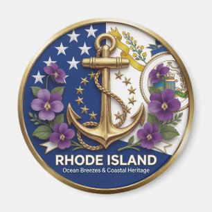 Rhode Island Ocean State Erfgoed ⚓ Magneet