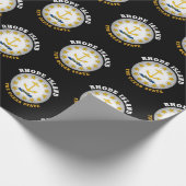 RHODE ISLAND OCEAN STATE FLAG CADEAUPAPIER (Hoek)