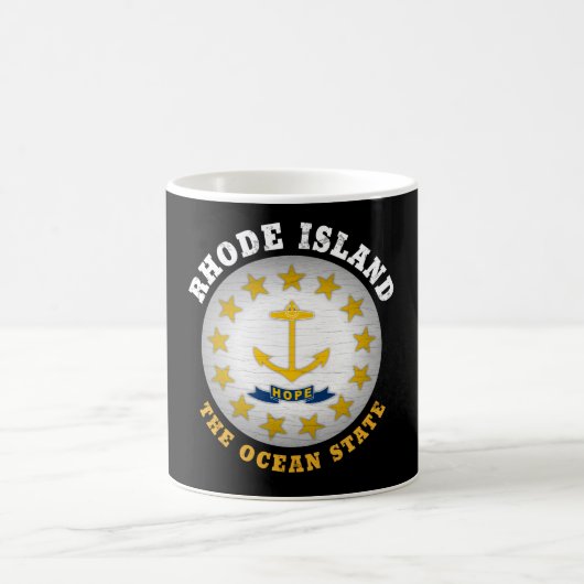 RHODE ISLAND OCEAN STATE FLAG KOFFIEMOK (Center)
