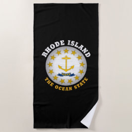 RHODE ISLAND OCEAN STATE FLAG STRANDLAKEN