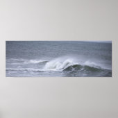 Rhode Island Ocean Waves Poster (Voorkant)
