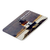 Rhode Island plum strandlicht Magneet (Linkerzijde)