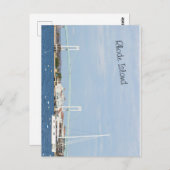 Rhode Island Post Card Briefkaart (Voorkant / Achterkant)