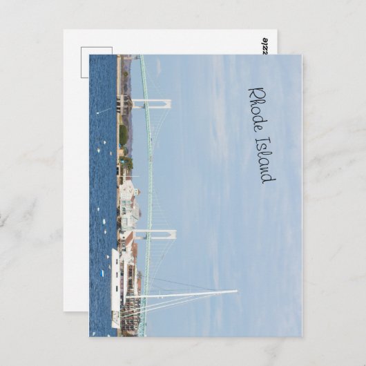 Rhode Island Post Card Briefkaart (Voorkant / Achterkant)