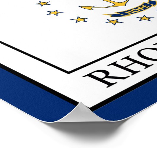 Rhode Island Poster (Hoek)