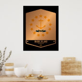Rhode Island Poster (Keuken)