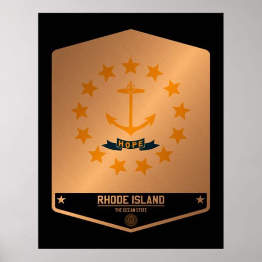 Rhode Island Poster (Voorkant)