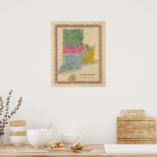 Rhode Island Poster (Keuken)