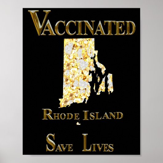 RHODE ISLAND POSTER (Voorkant)