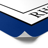 Rhode Island Poster (Hoek)