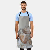 Rhode Island Quahog Clams Coastal Apron Schort (Gedragen)