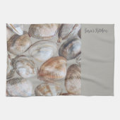 Rhode Island Quahog Clams Coastal Kitchen Towels Theedoek (Horizontaal)