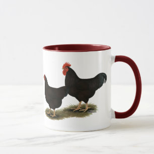 Rhode Island Red Bantams Mok