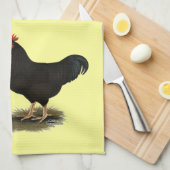 Rhode Island Red Bantams Theedoek (Quarter Fold)