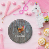 Rhode Island Red Chicken Papieren Bordje (Feest)