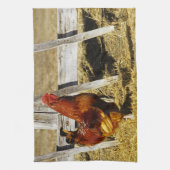 Rhode Island Red Haan Theedoek (Verticaal)