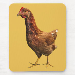 Rhode Island Red Hen Chicken Mousepad Muismat