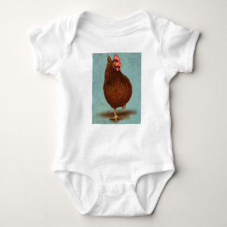 Rhode Island Red Hen Shirten voor kinderen Romper