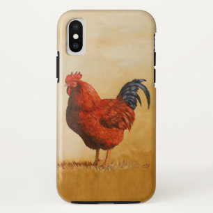 Rhode Island Red Rooster Chicken Case-Mate iPhone Case