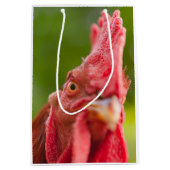 Rhode Island Red Rooster Medium Cadeauzakje (Voorkant)
