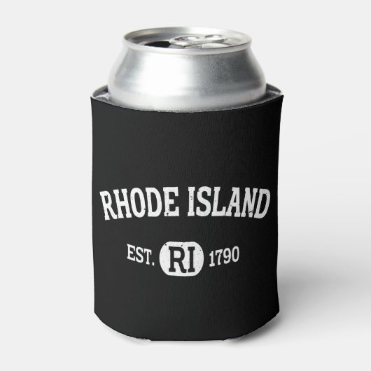 Rhode Island Retro Rhode Island Ri Blikjeskoeler (Blikje Voorkant)
