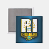 Rhode Island (RI) Magneet (Voorkant / Achterkant)