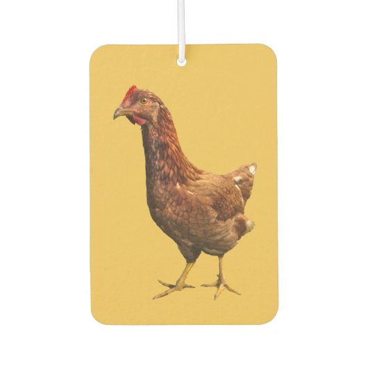Rhode Island Rode Kip Luchtverfrisser (Voorkant)