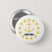 Rhode Island Ronde Button 5,7 Cm (Voorkant /achterkant)