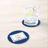 Rhode Island Ronde Kartonnen Onderzetter (Insitu)