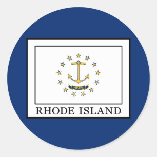 Rhode Island Ronde Sticker