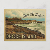 Rhode Island Save the Date  Briefkaarten (Voorkant)