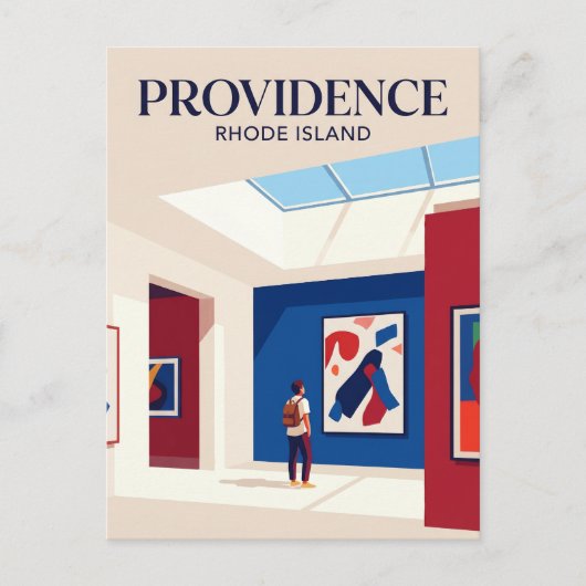 Rhode Island School of Design Museum VS Briefkaart (Voorkant)