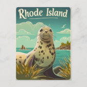 Rhode Island Seal Briefkaart (Voorkant)