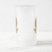 Rhode Island Seal Matglas Bierpul (Center)