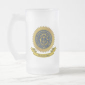 Rhode Island Seal Matglas Bierpul (Links)
